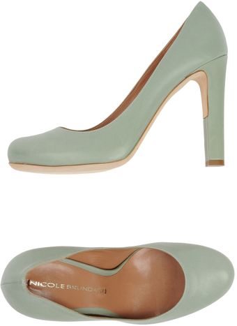 Nicole Brundage Closedtoe Slipons - Lyst