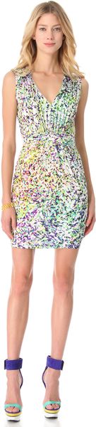 Saloni Glorai Sleeveless Dress - Lyst