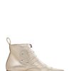 Tabitha Simmons Early Leather Booties in Gold in Gold - Lyst