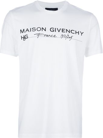 Givenchy Maison Givenchy Tshirt - Lyst