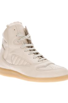 Maison Martin Margiela Leather Hitop - Lyst