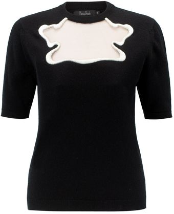 Marios Schwab Cashmere Cut Out Jumper - Lyst