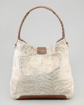Olivia Harris Gahan Metallic Hobo Bag - Lyst