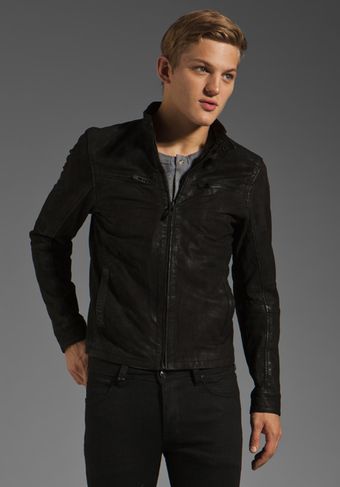 Rogue Semi Veg Washed Leather Jacket - Lyst