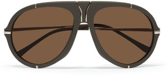 Yves Saint Laurent Matteacetate Aviator Sunglasses - Lyst