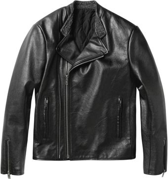 Balenciaga Perfecto Slimfit Leather Biker Jacket - Lyst