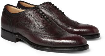 Church's Burton Leather Wingtip Brogues - Lyst
