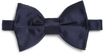 Lanvin New Alber Oversized Silk Bow Tie - Lyst