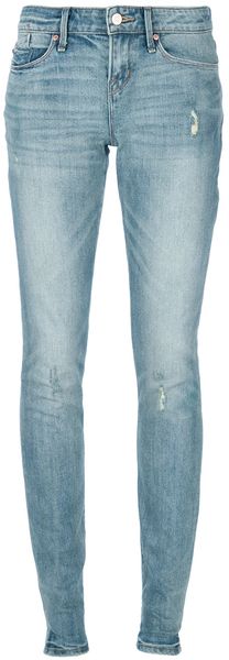 Marc By Marc Jacobs Distressed Skinny Jeans - Lyst
