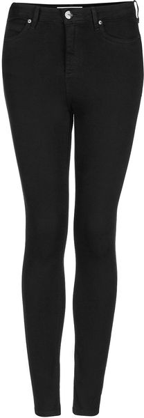 Moto Moto Black High Waisted Jamie Jeans - Lyst