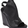 Balenciaga Sling Back Wedge Sandal in Black - Lyst