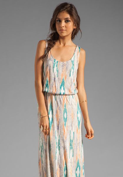 ella moss santa fe maxi dress in multicolor lyst ella moss santa fe maxi dress in multicolor lyst