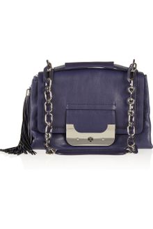 Diane Von Furstenberg Harper Texturedleather Shoulder Bag - Lyst