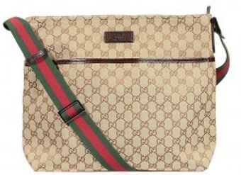Gucci Original GG Shoulder Bag with Pockets - Lyst
