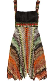 Missoni Marianna Embellished Crochetknit Dress - Lyst