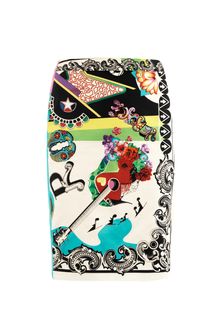 Versace Rock N Roll Pencil Skirt - Lyst