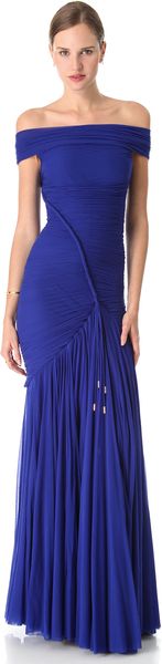 DSquared2 Ruched Gown - Lyst