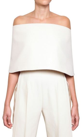 Maison Martin Margiela Double Heavy Viscose Jersey Top - Lyst