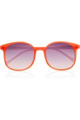 Matthew Williamson Squareframe Acetate Sunglasses