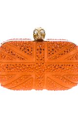 Alexander McQueen Union Jack Clutch