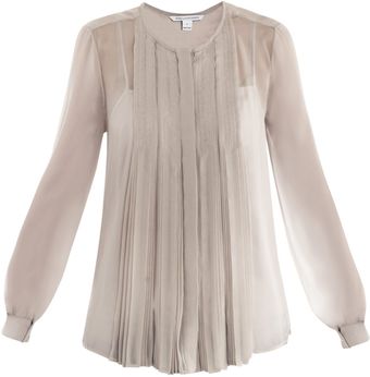 Diane Von Furstenberg Fannie Blouse - Lyst