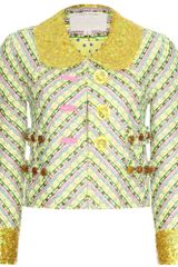 Marc By Marc Jacobs Tweed Blazer with Sequin Trim