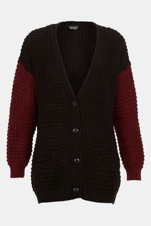 Topshop Textured Cardigan - Lyst