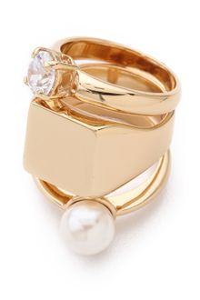 Maison Martin Margiela Stacked Ring - Lyst