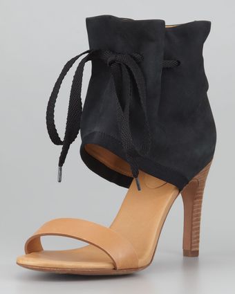 See By Chloé Ruched Anklecuff Sandal - Lyst