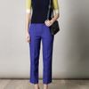 Sophie Hulme Lizard Panel Envelope Bag in Blue - Lyst