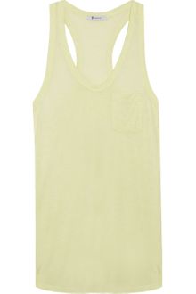 T By Alexander Wang Classic Jersey Racerback Tank - Lyst