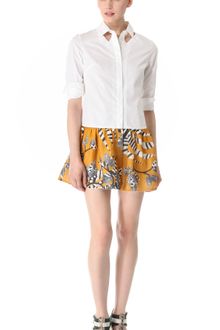 Thakoon Addition Cutout Collar Shirtdress - Lyst
