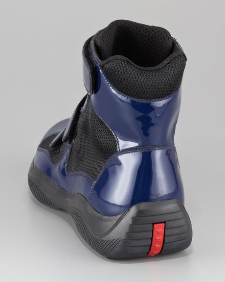 prada double strap sneakers