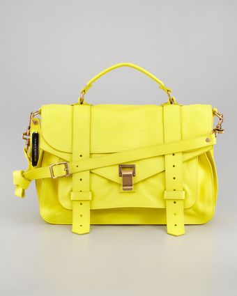 Proenza Schouler Ps1 Medium Satchel Bag Sunshine - Lyst