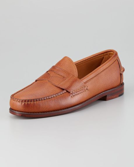 ralph lauren suede loafers men