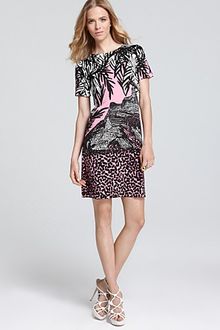 Diane Von Furstenberg Sweater Dress Kivel Printed - Lyst