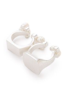 Maison Martin Margiela Palms Double Ring - Lyst