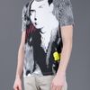 Balenciaga Striped Print TShirt in White for Men (black) - Lyst