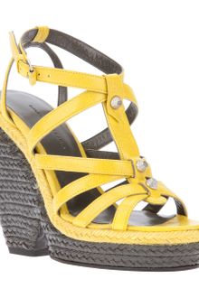 Balenciaga Wedge Sandal - Lyst