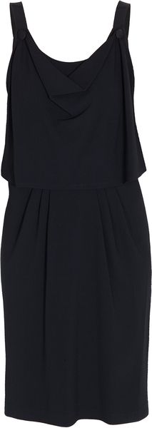 Boy by Band Of Outsiders Cowl Neck Crepe Dress - Lyst