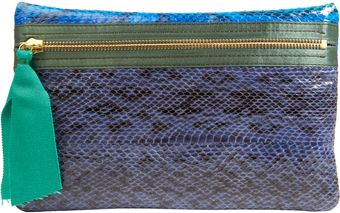 Lanvin Snakeskin 22 Fabourg Small Pouch - Lyst