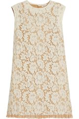 Miu Miu Floral Lace Aline Dress