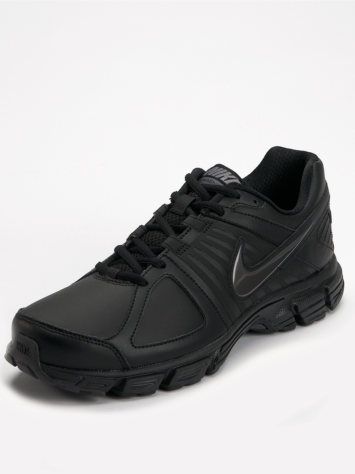 black nike football trainers