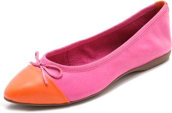 Steven Dreamt Cap Toe Flats - Lyst