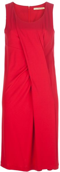 Balenciaga Draped Dress - Lyst