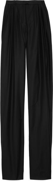 Jil Sander Highwaisted Wooltwill Wideleg Pants - Lyst