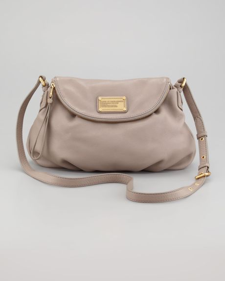 Marc By Marc Jacobs Classic Q Natasha Crossbody Bag in Beige (cement ...