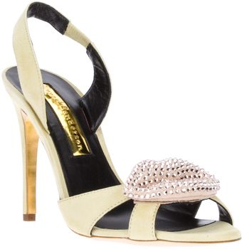 Rupert Sanderson Slipon Sandal Pump - Lyst