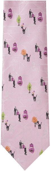 Simon Carter Japan London Underground Tie - Lyst