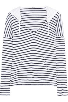 Splendid Venice Hooded Thermal Jersey Sweatshirt - Lyst